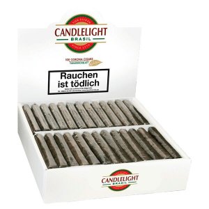 1 Kiste mit 100 Zigarren Candlelight Brasil