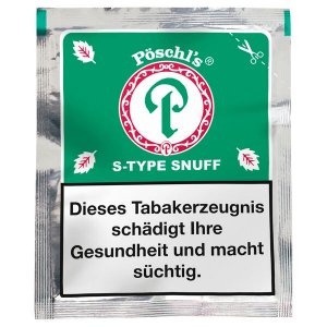 1 Kt. mit 10 x 10g P�schl`s S-Type Snuff T�te Schnupfta