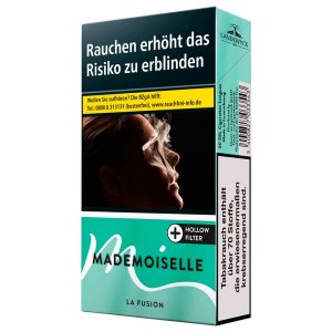 1 Stange Zigaretten Mademoiselle La Fusion + 1 Btl. Fil