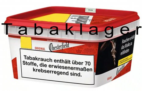 1 x 135g Zigarettentabak Chesterfield Eimer