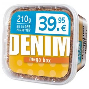 1 x 210g - Eimer Denim Zigarettentabak 39,95�