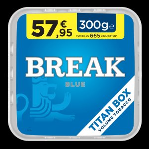 1 x Break blau 300g