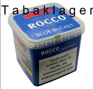 1 x Rocco BLAU Tabak  500g Volumentabak