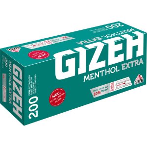 1 x Zigarettenh�lsen GIZEH Menthol Extra 200er 