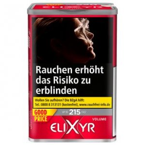 1 x Zigarettentabak Elixyr Red VOLUMENTABAK 62g 