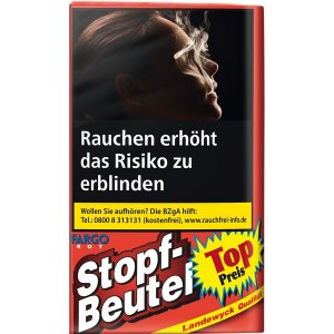 Zigarettentabak Fargo Stopf-Beutel Rot 10 x 30g / Stopf