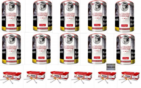 10 x 115g Zigarettentabak Mohawk Original Blend Tabak +
