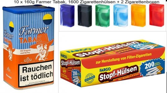 10 x 160g Farmer ( auch zum Stopfen geeignet ) / 1600 Z