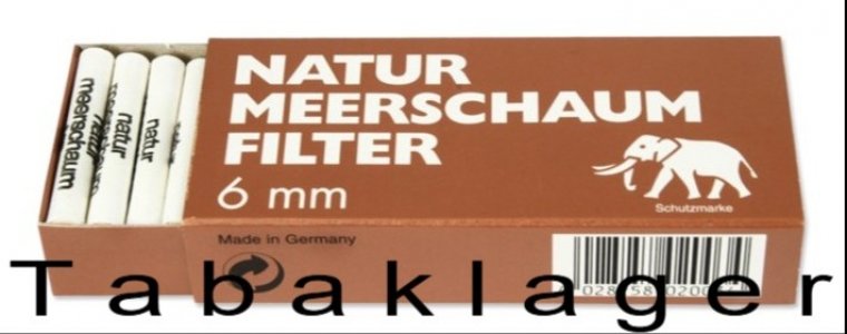 10 x 45 Elephant 6mm Meerschaumfilter zum Knallerpreis