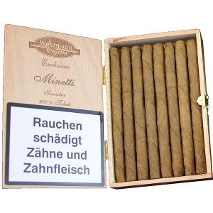 16 Zigarren  Minetti Sumatra