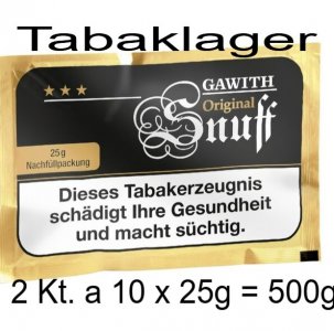 2 Kt mit jeweils 10 x 25g Inhalt Gawith Nachf�llpackung