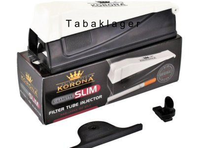 2 St�ck KORONA Zigarettenmaschine  f�r SLIM - H�lsen