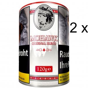 2 x 115g Zigarettentabak Mohawk Original Blend Tabak 