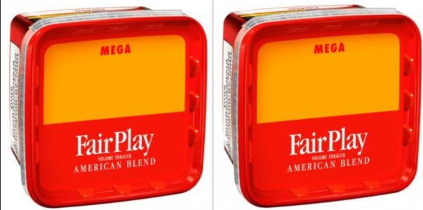 2 x 135g Zigarettentabak MEGA-Box Fair Play