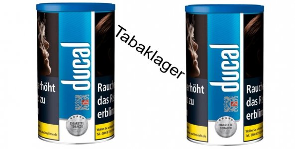 2 x 155g Zigarettentabak Ducal BLAU