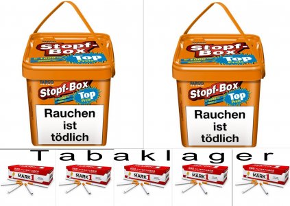 2 x 420g - XXXL Fargo Stopf-Box Zigarettentabak / Stopf 2 x 420g - XXXL Fargo Stopf-Box Zigarettentabak / Stopf