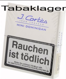 20 Zigarren Cortes Mini Dominican ( wei� )