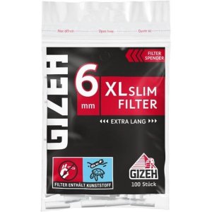 20 x 100 St�ck Gizeh XLSlim Filter Drehfilter extra lan
