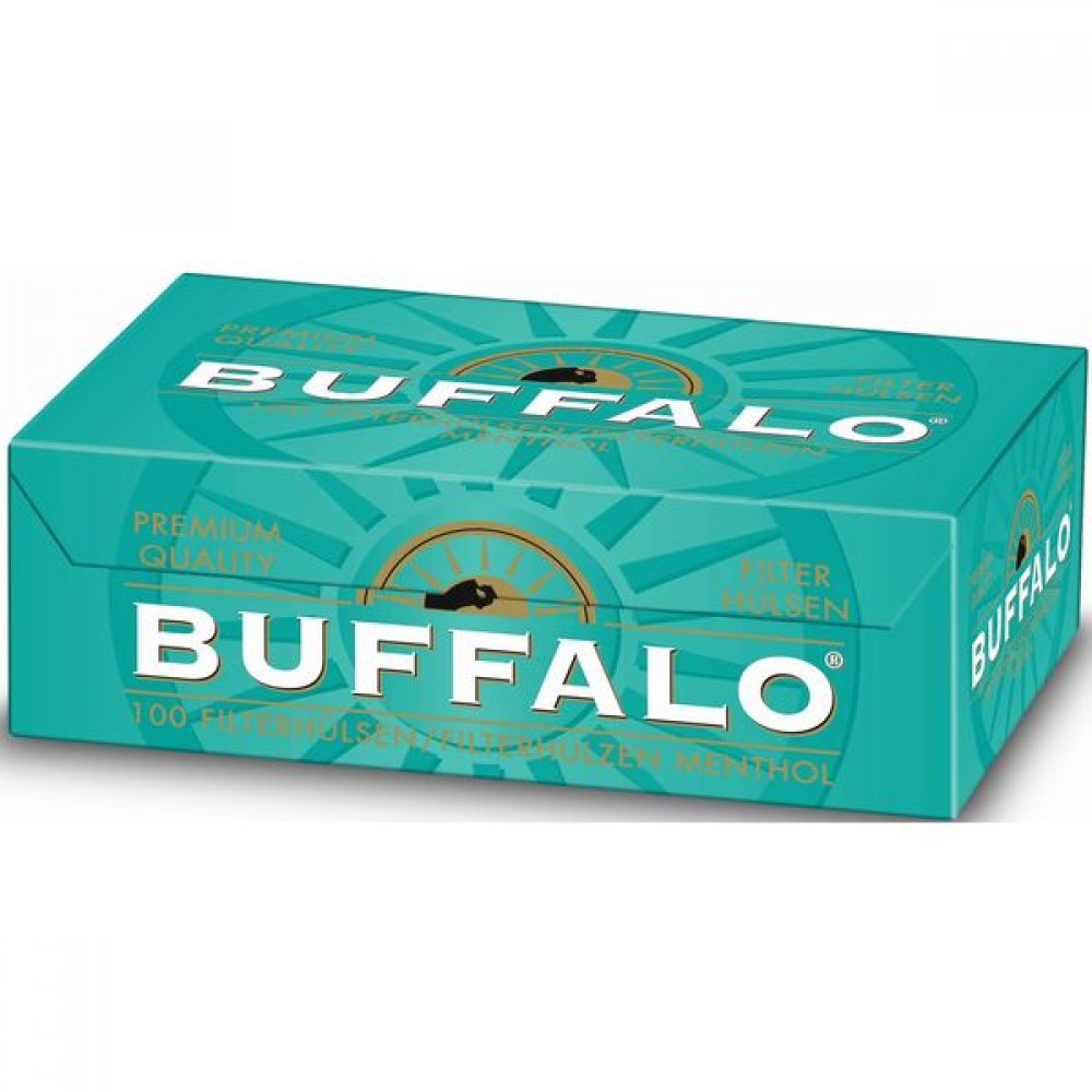 5 x 100er Zigarettenhülsen Buffalo Menthol