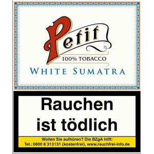 20 St�ck Zigarren Petit White Sumatra