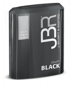 1 Kt. mit 10 x 10g Dosen JBR BLACK Schnupftabak / Snuff