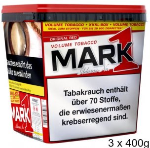 3 Eimer a 400g Zigarettentabak Mark 1 