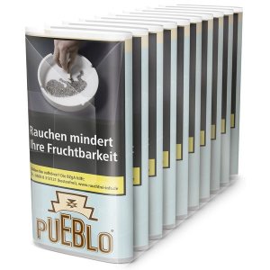 Zigarettentabak Pueblo blau 10 x 30g