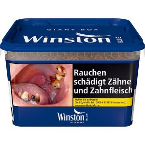 2 x Zigarettentabak Winston Tabak blau 155g \( 100g = 32,23� \)