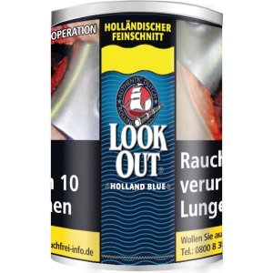 Zigarettentabak Look Out Blau Tabak 150g / noch alter Preis
