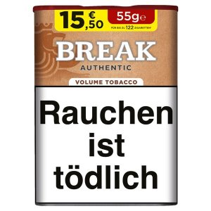 Zigarettentabak Break Authentik Volumentabak 55g