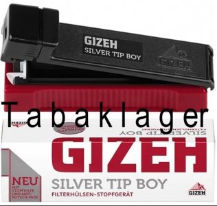 1 Zigarettenmaschine \( Stopfmaschine \) Silver Tip Boy von Gizeh