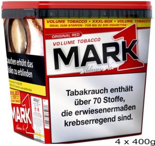 4 Eimer a 400g Zigarettentabak Mark 1 
