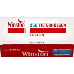  4 x Zigarettenh�lsen Winston 250er 