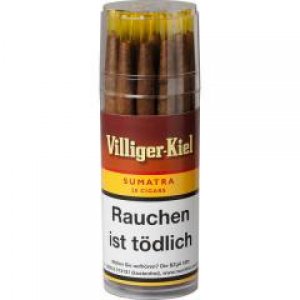 4 x Zigarren Villiger Kiel Sumatra 25er Box / nur 1 x v