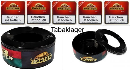 5 Blechschachtel mit jeweils 20 Zigarillos Panther Filt