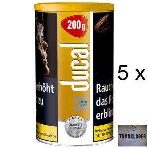 5 x 155g Zigarettentabak Ducal Gold 5 x 155g Zigarettentabak Ducal Gold