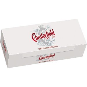 5 x 200 Zigarettenhülsen Chesterfield red 5 x 200 Zigarettenhülsen Chesterfield red