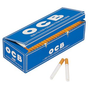 5 x Zigarettenh�lsen OCB blau 200er 
