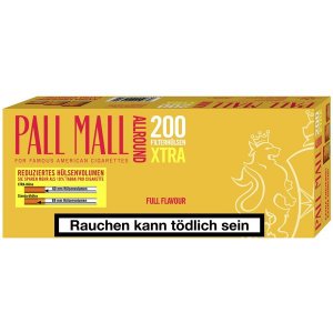 5 x Zigarettenh�lsen Pall Mall Allround EXTRA 200er