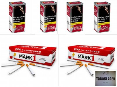 6 x Zigarettentabak Elixyr Red VOLUMENTABAK 62g + 400 Z 6 x Zigarettentabak Elixyr Red VOLUMENTABAK 62g + 400 Z