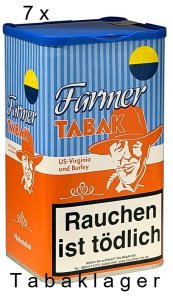 7 x 160g Farmer ( auch zum Stopfen geeignet ) Tabak