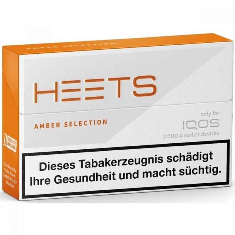 IQOS Heets AMBER / 1 Stange mit 10 x 20 Stück