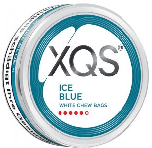 Kautabak XQS Ice Blue Extra Stark ( keine Nicotinbeutel