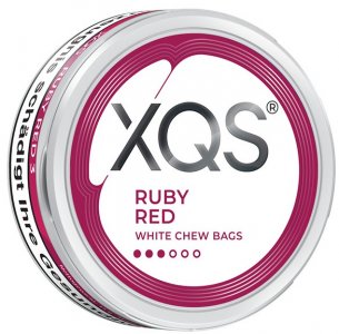 Kautabak XQS Ruby Red ( keine Nicotinbeutel die in Deut