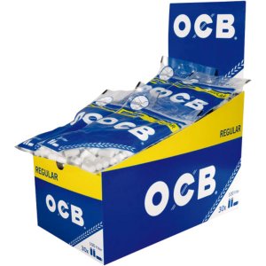 OCB Regular Filters Drehfilter ( Eindrehfilter ) 7,5 mm / 1 Kt. mit 30 Beutel a 100 Filter OCB Regular Filters Drehfilter ( Eindrehfilter ) 7,5 mm / 1 Kt. mit 30 Beutel a 100 Filter
