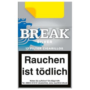 Pfeifentabakcigarillos Break Silver / Stange 10 P�ckche