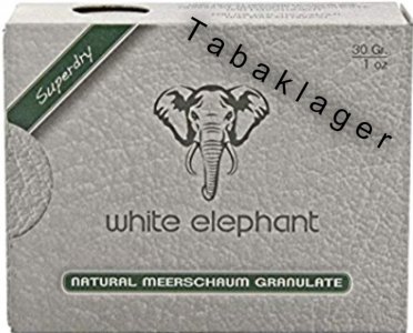 White Elephant Natur - Meerschaumgranulat 30g 