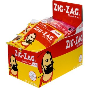 Zig Zag Filters Drehfilter ( Eindrehfilter ) 6mm / 1 Kt. mit 34 Beutel a 120 Filter Zig Zag Filters Drehfilter ( Eindrehfilter ) 6mm / 1 Kt. mit 34 Beutel a 120 Filter
