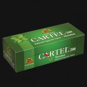 Zigarettenh�lsen Cartel 100 x 200er King Size Menthol
