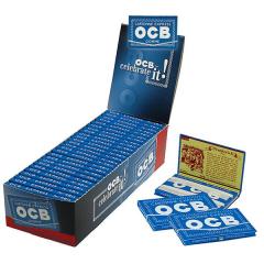 Zigarettenpapier OCB blau Gummizug